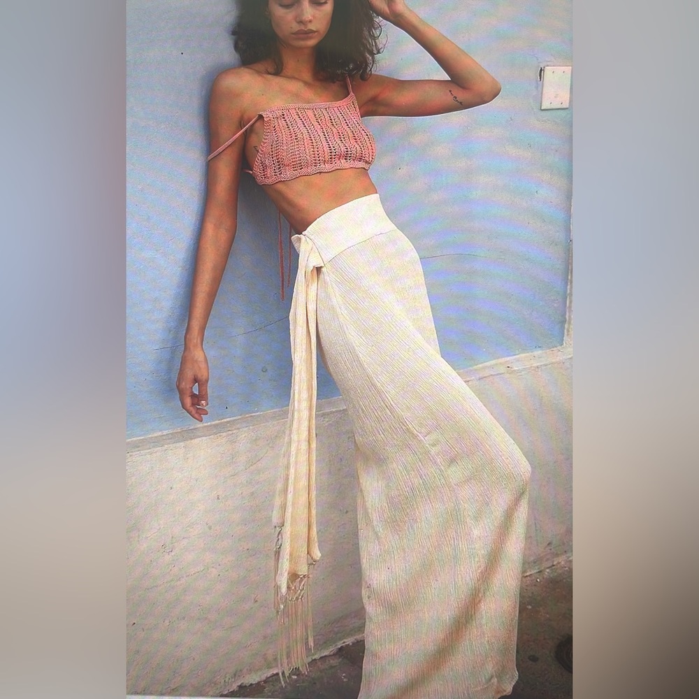 NEW WITH TAGS Luxury Resortwear Designer Skirt- by Savannah Morrow the Label 🔥